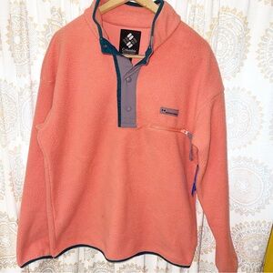 Columbia Helvetia Half Snap Fleece NWT